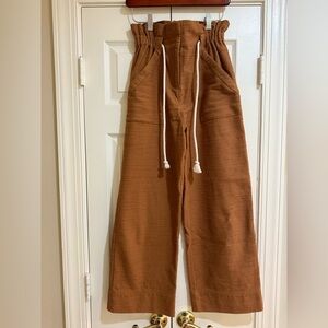 Sezane Jacques Trousers Camel. - Size 36 or 4